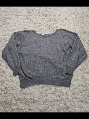 VTG 60s Gym Master Grey Raglan Crewneck L/XL